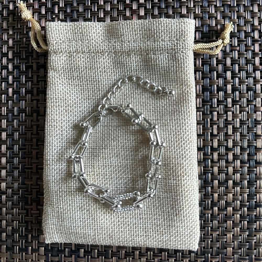 Fashion Jewelry White Gold Bracelet